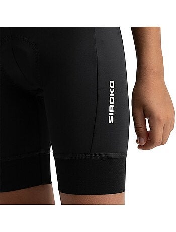 Jongens korte fietsbroek zonder bretels