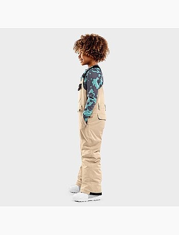 Jongens snowboard broek met bretels