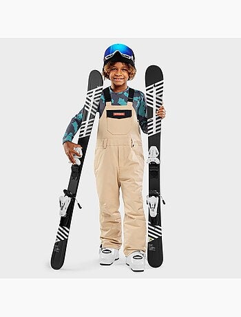 Jongens snowboard broek met bretels