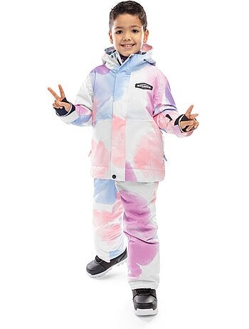 Jongens snowboard broek met bretels