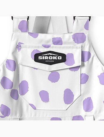 Jongens snowboard broek met bretels