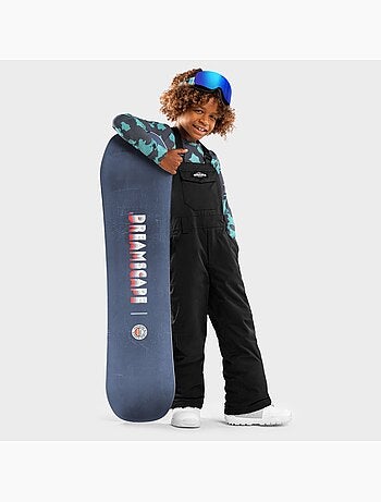 Jongens snowboard broek met bretels