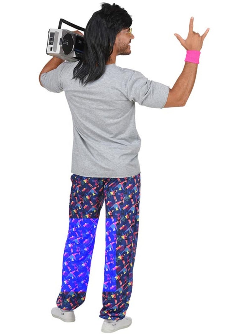 Jongenskostuum in jaren 80 T-shirtstijl Multicolor - Kiabi