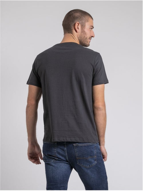 Jorock t-shirt met ronde hals van puur katoen - Kiabi Jorock t-shirt met ronde hals van puur katoen - Kiabi