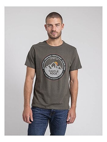Jorock t-shirt met ronde hals van puur katoen