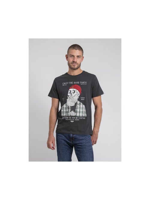 Jorustix t-shirt met ronde hals van puur katoen - Kiabi Jorustix t-shirt met ronde hals van puur katoen - Kiabi