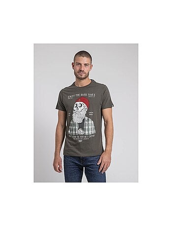 Jorustix t-shirt met ronde hals van puur katoen
