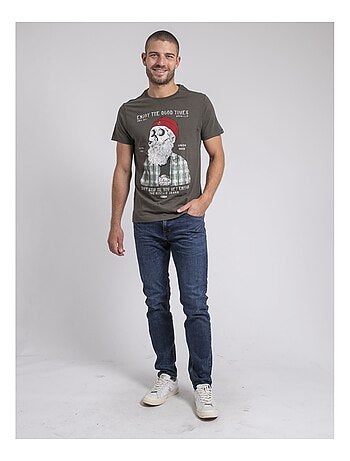 Jorustix t-shirt met ronde hals van puur katoen