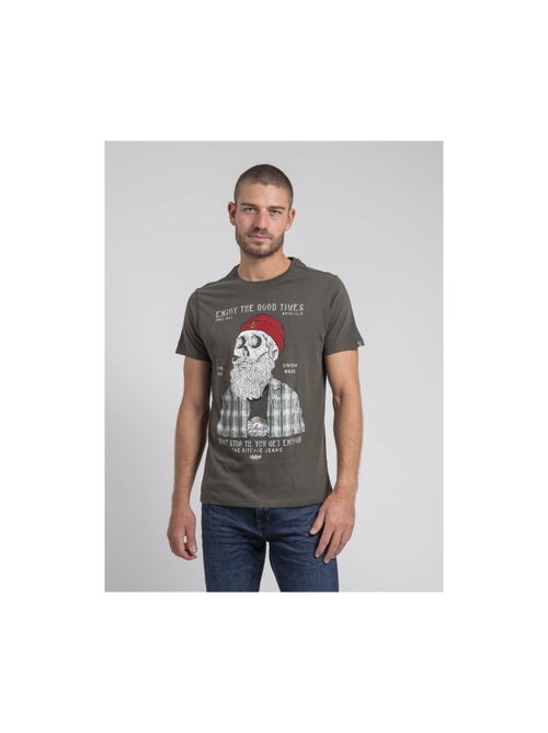 Jorustix t-shirt met ronde hals van puur katoen - Kiabi