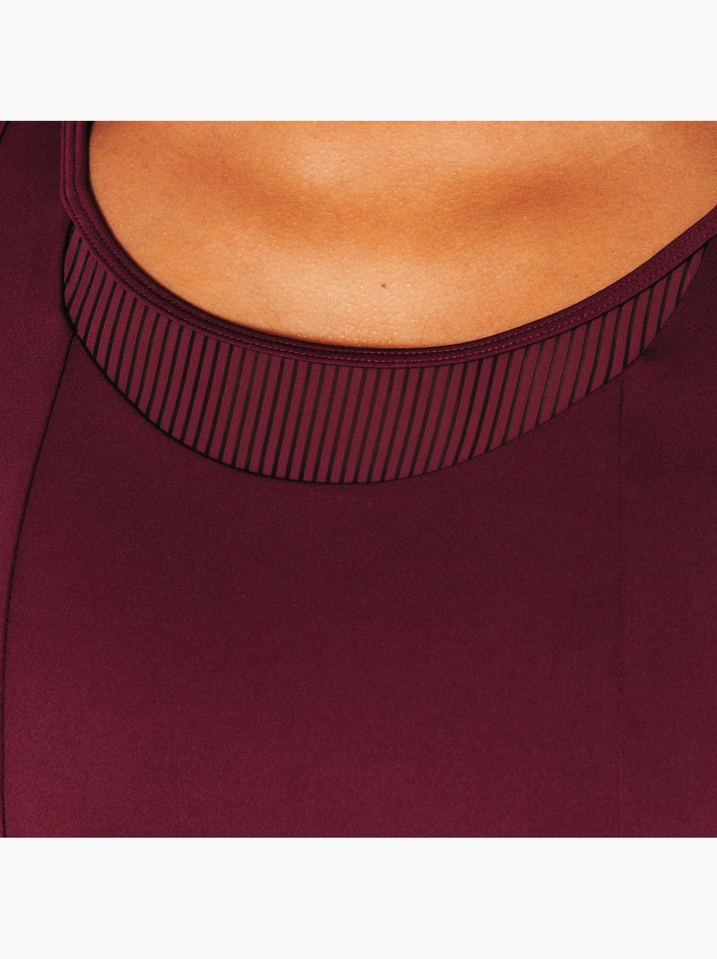Joss sportbeha bruin/rood Bordeaux - Kiabi