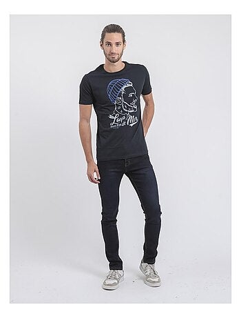 Jouancy t-shirt met korte mouwen, ronde hals en gemaakt van puur katoen