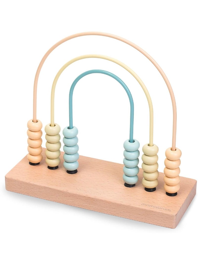 Jouet d'activité montessori, jouet en bois, arc-en-ciel - développement cognitif, enfant 2-3 ans N/A - Kiabi