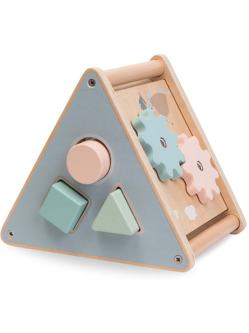 Jouet d'activité montessori, jouet en bois, arc-en-ciel - développement cognitif, enfant 2-3 ans - Kiabi Jouet d'activité montessori, jouet en bois, arc-en-ciel - développement cognitif, enfant 2-3 ans - Kiabi