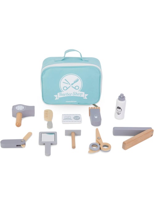 Jouet d'imitation coiffeur en bois avec sac enfant mamabrum - Kiabi Jouet d'imitation coiffeur en bois avec sac enfant mamabrum - Kiabi