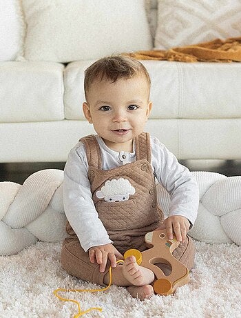 Jouet en bois bébé à tirer