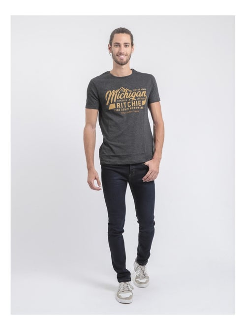 Joultix t-shirt met korte mouwen, ronde hals en gemaakt van puur katoen - Kiabi Joultix t-shirt met korte mouwen, ronde hals en gemaakt van puur katoen - Kiabi