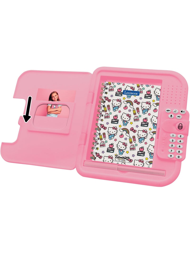 Journal intime électronique avec coffre-fort hello kitty N/A - Kiabi