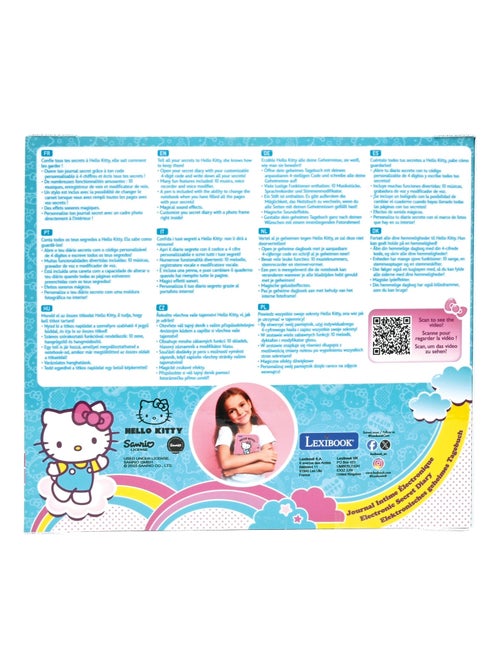 Journal intime électronique avec coffre-fort hello kitty - Kiabi Journal intime électronique avec coffre-fort hello kitty - Kiabi