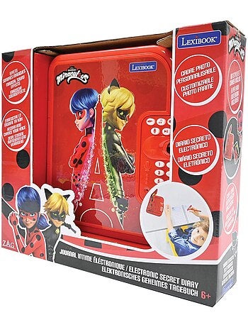 Journal intime électronique avec coffre-fort miraculous