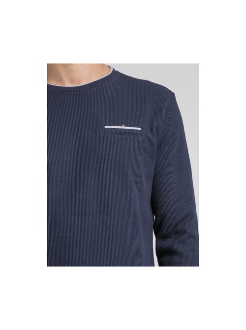 Jovictor t-shirt met ronde hals en lange mouwen en textuur - Kiabi Jovictor t-shirt met ronde hals en lange mouwen en textuur - Kiabi