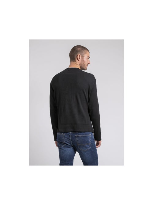 Jovictor t-shirt met ronde hals en lange mouwen en textuur - Kiabi Jovictor t-shirt met ronde hals en lange mouwen en textuur - Kiabi