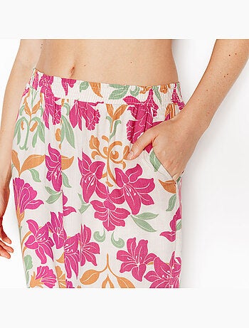 Juillet 7/8 pyjamabroek turkoois