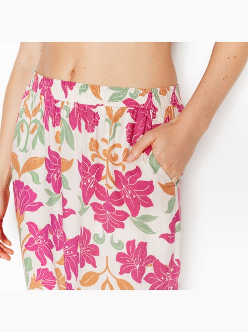 Juillet 7/8 pyjamabroek ivoor - Kiabi