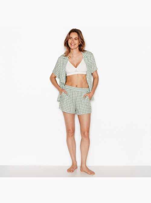 Juillet short ivoor/kaki - Kiabi