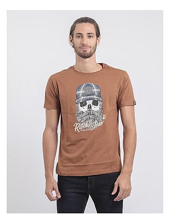 Jumax t-shirt met korte mouwen, ronde hals en gemaakt van puur katoen