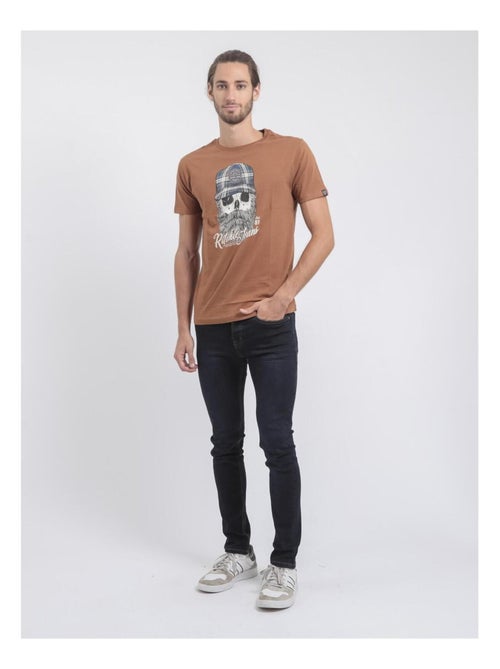 Jumax t-shirt met korte mouwen, ronde hals en gemaakt van puur katoen - Kiabi Jumax t-shirt met korte mouwen, ronde hals en gemaakt van puur katoen - Kiabi