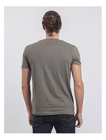 Jumax t-shirt met korte mouwen, ronde hals en gemaakt van puur katoen