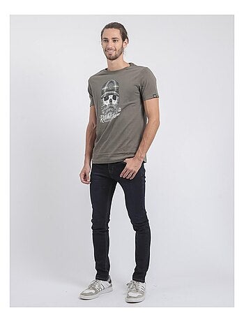 Jumax t-shirt met korte mouwen, ronde hals en gemaakt van puur katoen