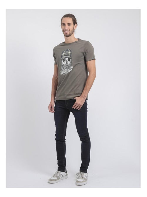 Jumax t-shirt met korte mouwen, ronde hals en gemaakt van puur katoen - Kiabi Jumax t-shirt met korte mouwen, ronde hals en gemaakt van puur katoen - Kiabi