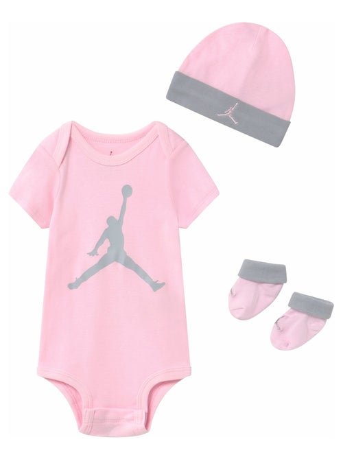 Jumpman-rompertje met slofjes, unisex set - jordan - Kiabi Jumpman-rompertje met slofjes, unisex set - jordan - Kiabi