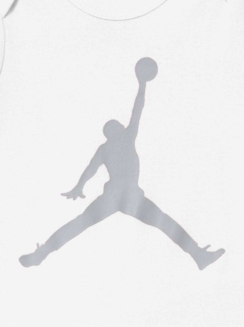 Jumpman-rompertje met slofjes, unisex set - jordan Roze - Kiabi