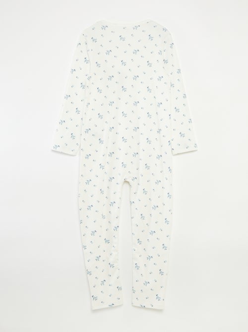 Jumpsuit met drukknopen – gemakkelijk aan te trekken collectie - Kiabi