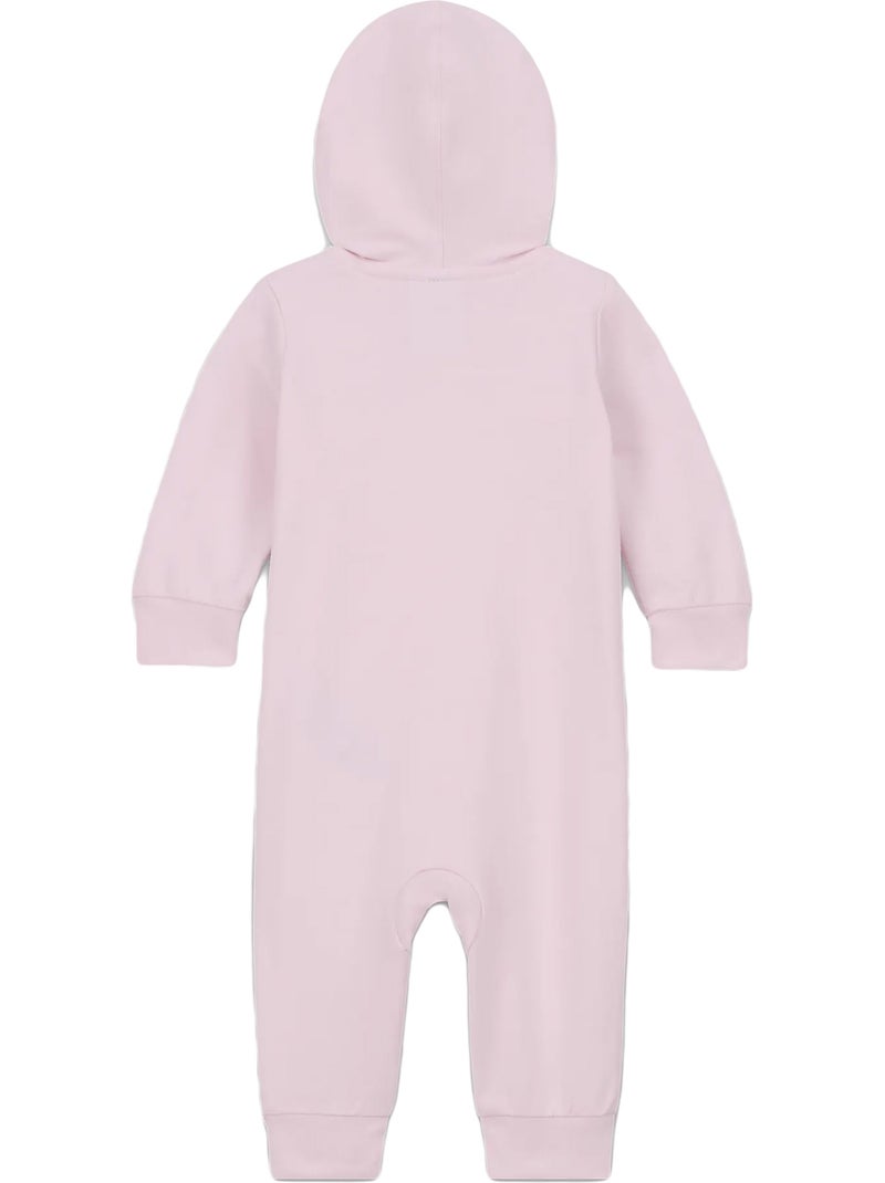 Jumpsuit met rits en capuchon - nike Roze - Kiabi