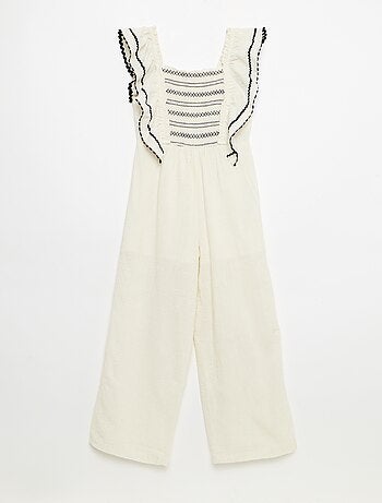 Jumpsuit met ruches
