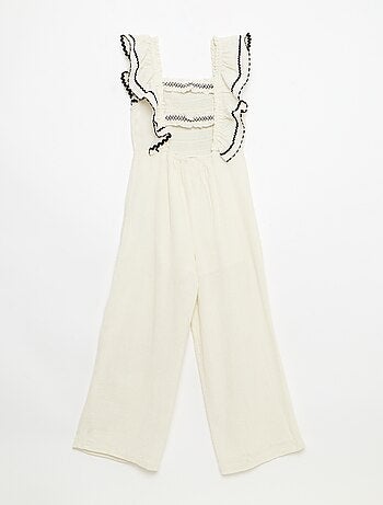 Jumpsuit met ruches