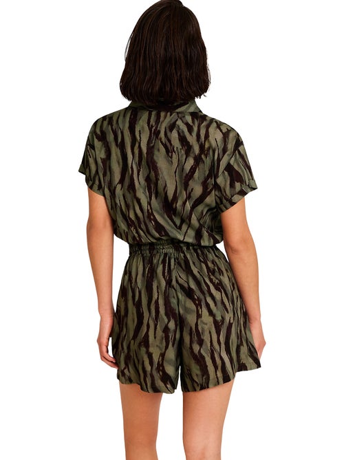 Jumpsuit met slipe mouwen savage - Kiabi Jumpsuit met slipe mouwen savage - Kiabi