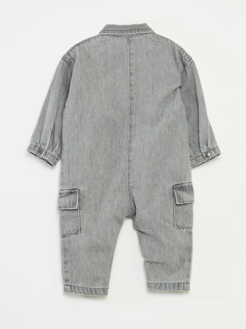 Jumpsuit van spijkerstof - Kiabi