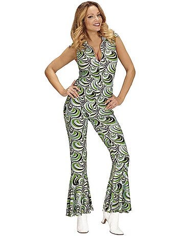 Jumpsuitkostuum met golven uit de jaren 70