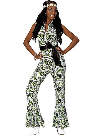 Jumpsuitkostuum met golven uit de jaren 70