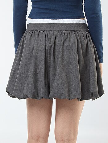 Jupe ballon avec détail boxer