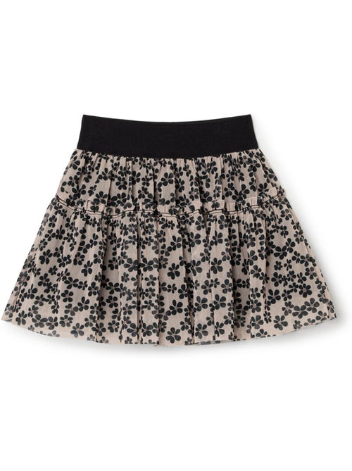 Jupe conguitos falda estampado floral - Kiabi