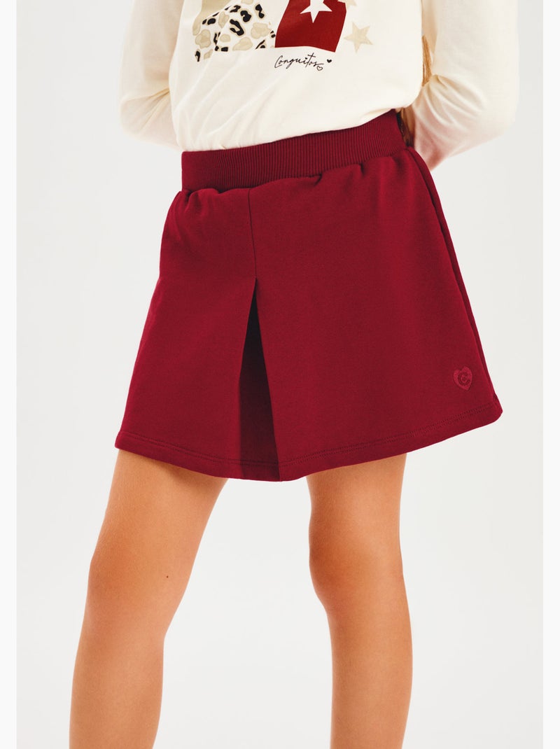 Jupe conguitos falda plush Rouge - Kiabi