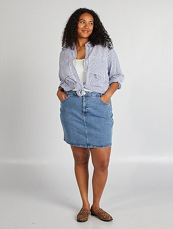 Jupe courte en denim