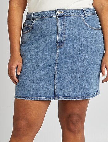 Jupe courte en denim