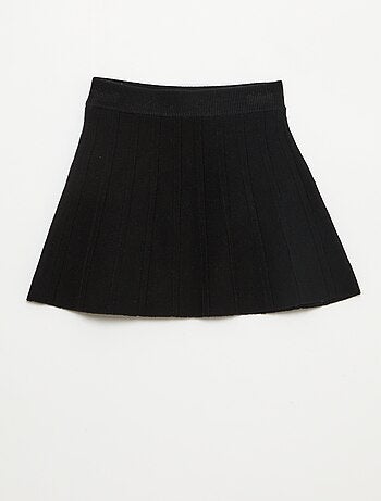 Jupe courte en maille