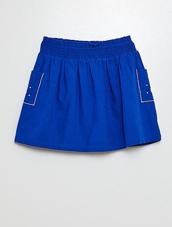 Jupe courte évasée